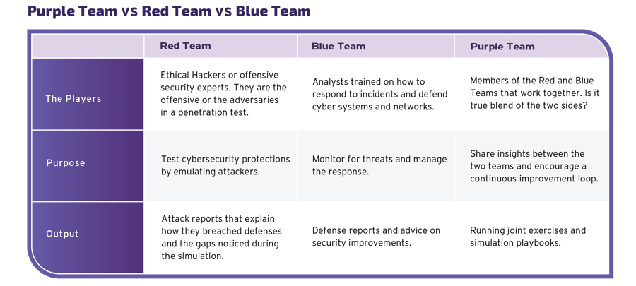 What is Purple Teaming?
