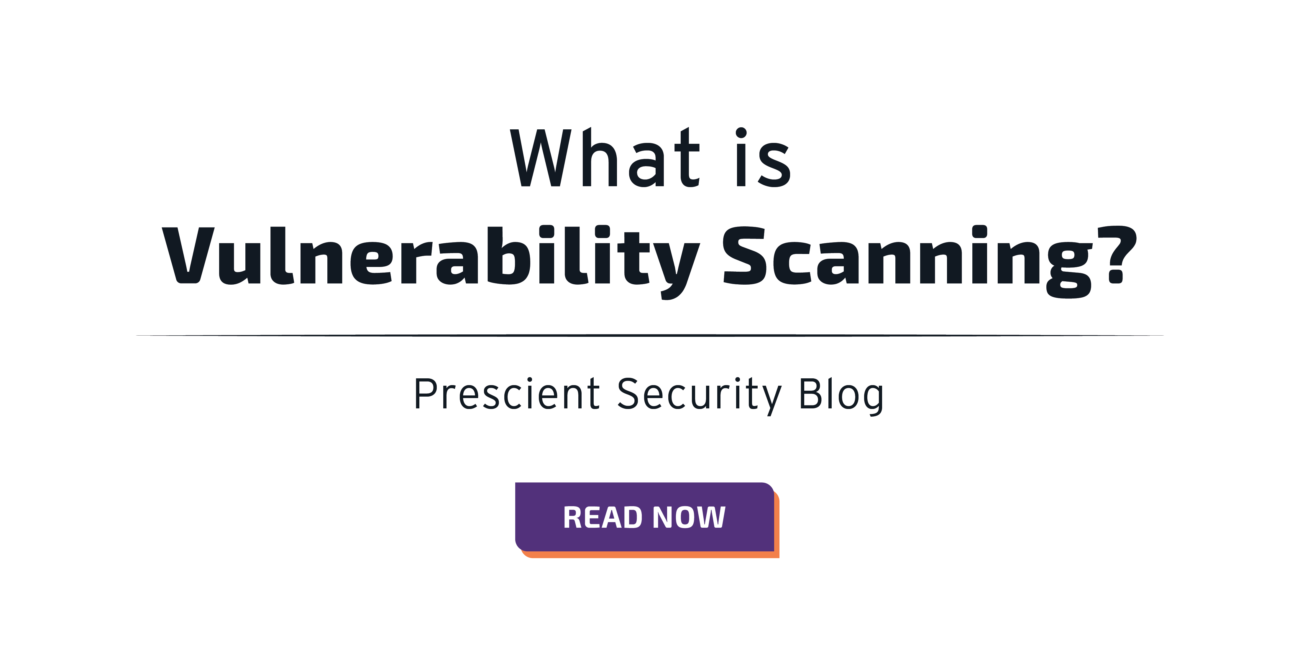 What is Vulnerability Scanning?